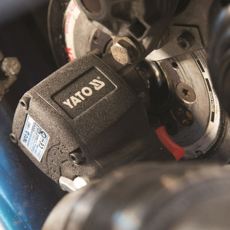 Pistol mini cheie pneumatica impact 678Nm ½ extra scurt (YT-09512) [2]