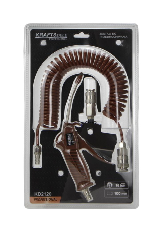 Pistol pentru suflat cu furtun si piesa T de legatura camion tir cabina (KD2120) [7]