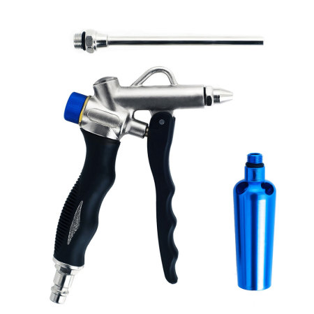 Pistol pneumatic de suflat Venturi cu 3 duze si debit reglabil (TA149) [7]