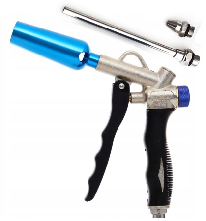 Pistol pneumatic de suflat Venturi cu 3 duze si debit reglabil (TA149) [9]