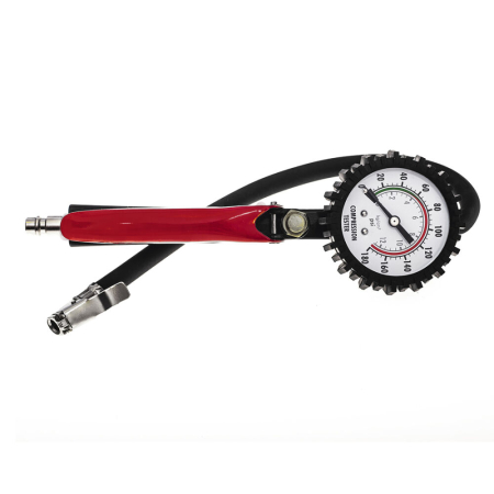 Pistol pneumatic pentru umflat anvelope cu manometru 0-12 bar, furtun 35 cm (TA1335) [4]