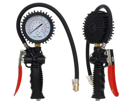 Accesorii pneumatice - Pistol pneumatic pentru umflat anvelope cu manometru (TA140)