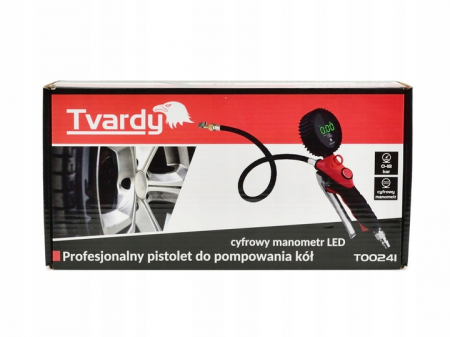 Pistol pneumatic profesional umflat roti afisaj LCD 18bar 45cm compresor (T00241) [2]