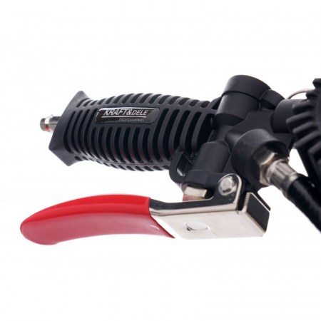Pistol pneumatic profesional umflat roti cu manometru 12bar 40cm compresor (KD1365) [3]