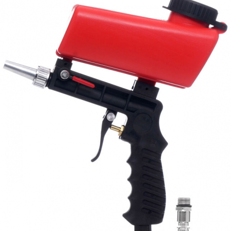 Aparat sablat curatat - Pistol pneumatic sablat portabil cu rezervor 650ml (TA1347)