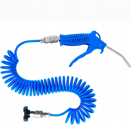 Pistol pneumatic suflat aer pentru curatare cu furtun 5m (S10512) [1]