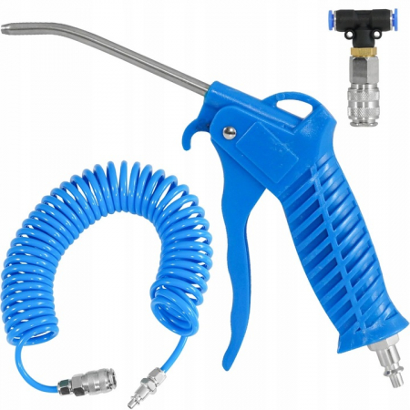 Scule pneumatice - Pistol pneumatic suflat aer pentru curatare cu furtun (V81260)
