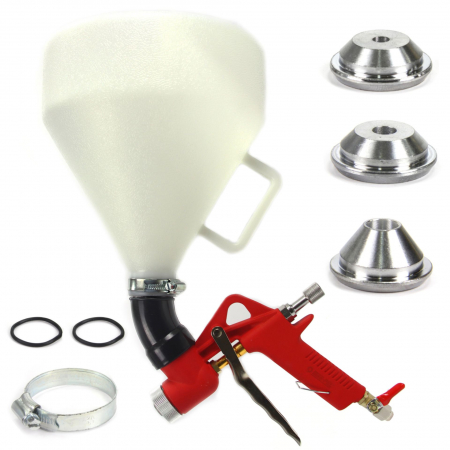 Aparate tencuit - Pistol pneumatic tencuiala glet vopsea vas 5L 4-6-8mm cu adaptor pozitie (M80630A)