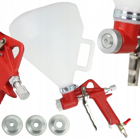 Pistol pneumatic tencuiala glet vopsea vas 5L 4-6-8mm (KD2094) [6]