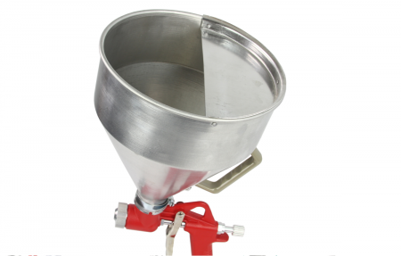 Pistol pneumatic tencuiala glet vopsea vas 5L 4-6-8mm pentru plafon (M80631) [7]