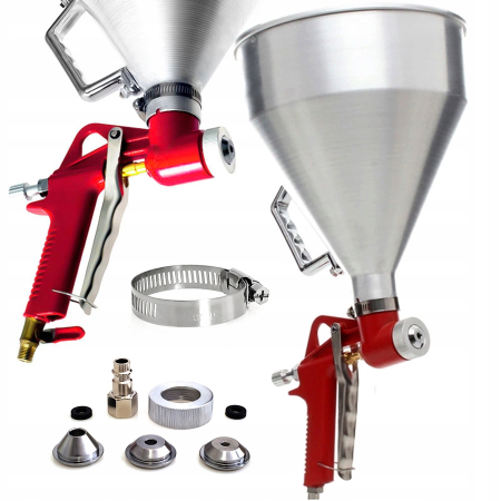 Scule pneumatice - Pistol pneumatic tencuiala glet vopsea vas 5L 4-6-8mm (TA127)