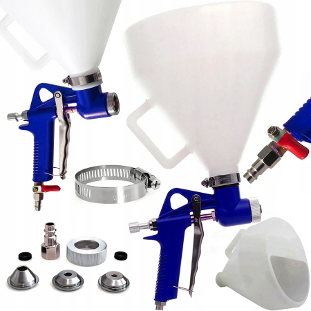 Aparate tencuit - Pistol pneumatic tencuiala glet vopsea vas 5L 4-6-8mm (TA128)