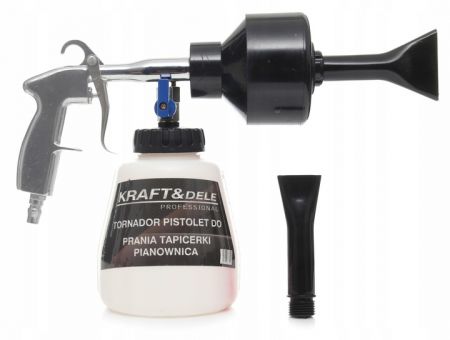 Pistol pneumatic tornador spalat curatat tapiterii interior auto (KD10378) [2]