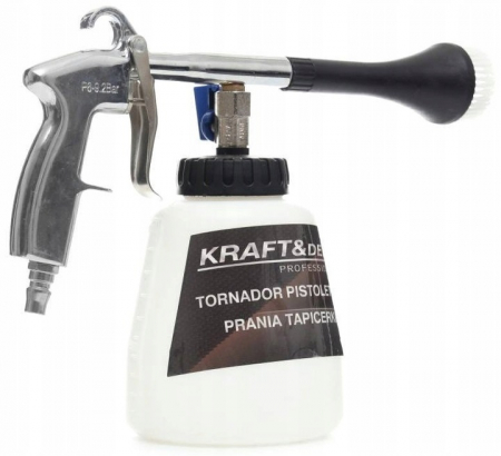 Pistol pneumatic tornador spalat curatat tapiterii interior auto (KD10379) [4]