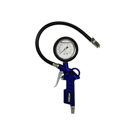 Produse noi (necategorizate) - Pistol pneumatic umflat roti cu manometru 12bar aer comprimat compresor (KD2121)