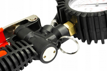 Pistol pneumatic umflat roti cu manometru 12bar aer comprimat compresor (V81265) [6]