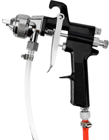 Pistol vopsit cu rezervor vas sub presiune 10L , duza 2.0 mm, rezervor otel, furtunuri 2.9 m, regulator presiune (KD5793) [3]