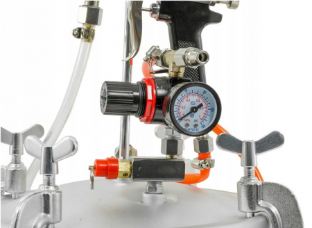 Pistol vopsit cu rezervor vas sub presiune 10L furtun 2.9m (N4903) [4]