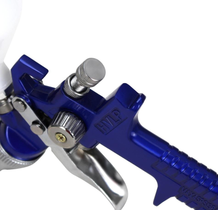 Pistol vopsit pneumatic 1.3mm 1.4mm 1.7mm 2.0mm pahar vas 600ml (KD2115) [2]