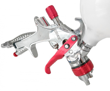 Pistol vopsit pneumatic 1.3mm HVLP pahar vas 600ml regulator (V81297) [2]
