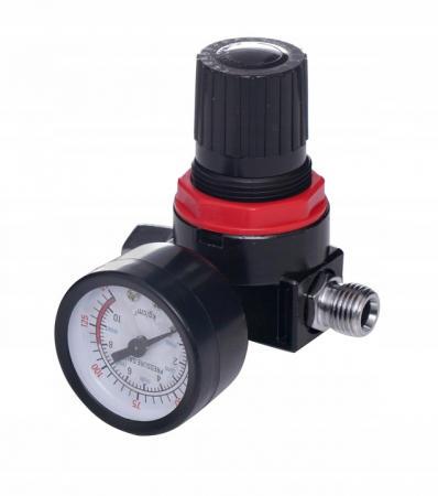 Pistol vopsit pneumatic 1.4mm 1.7mm HVLP pahar vas 600ml regulator (TA133) [2]