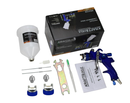 Produse noi (necategorizate) - Pistol vopsit pneumatic 1.4mm pahar vas 600ml (KD2129)