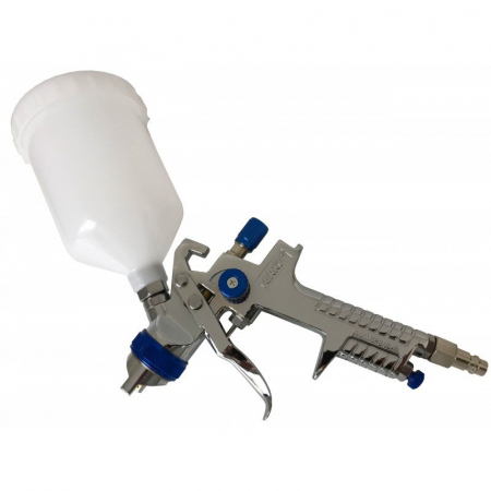Pistol vopsit pneumatic 1.5mm HVLP H-888P pahar vas 600ml (V81296) [1]