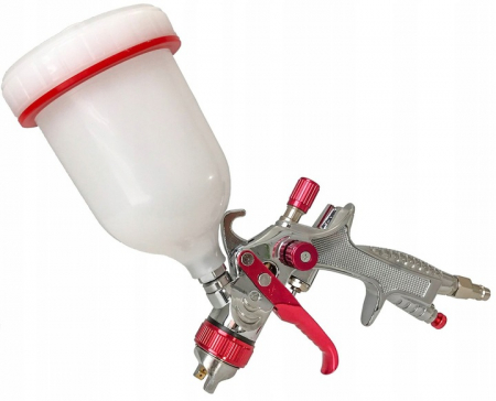 Pistol vopsit pneumatic 2mm HVLP K-775G pahar vas 600ml (V81298) [6]