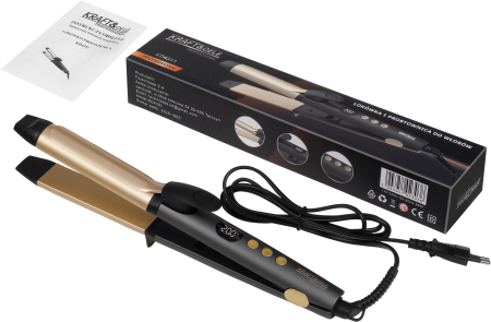 Ingrijire personala - Placa indreptat par si ondulator 2in1 88W afisaj LED temperatura reglabila incalzire rapida (KD4391)