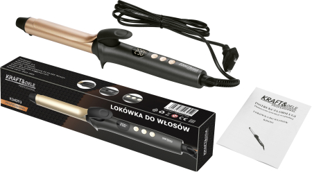 Placa indreptat si ondulat par 2in1 90W afisaj LED temperatura reglabila 120-230C (KD4393) [1]