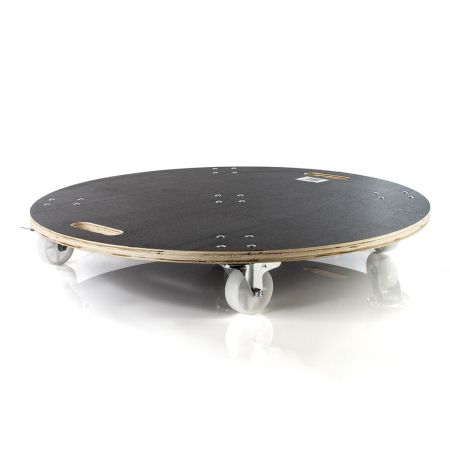Scule Atelier Auto - Platforma transport rotunda cu roti din poliuretan sarcina 200kg (M800890)