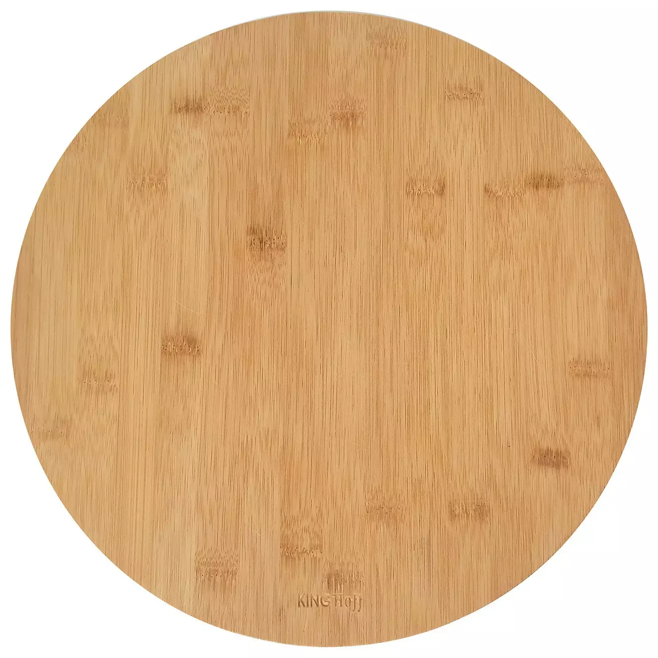 Tavi si platouri pentru servire - Platou rotativ din bambus 35cm (KH-1566)