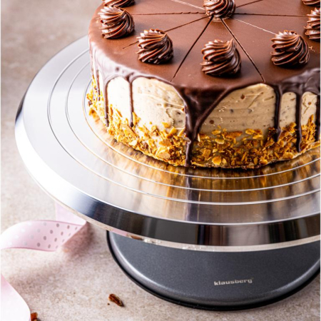 Platou rotativ pentru tort otel inoxidabil 36cm (KB-7772) [7]