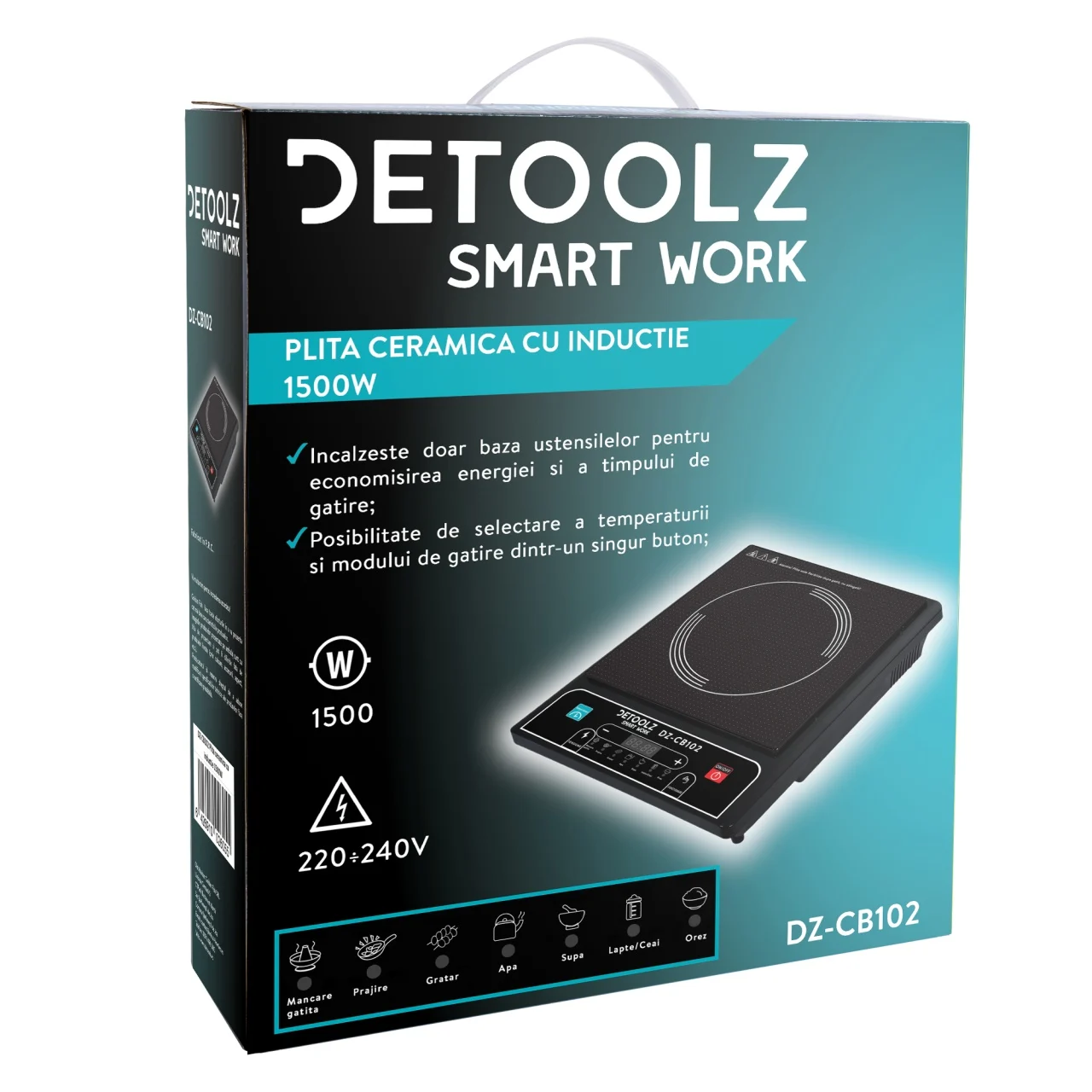 Plita ceramica cu inductie 1500 W (Z-CB102) [5]