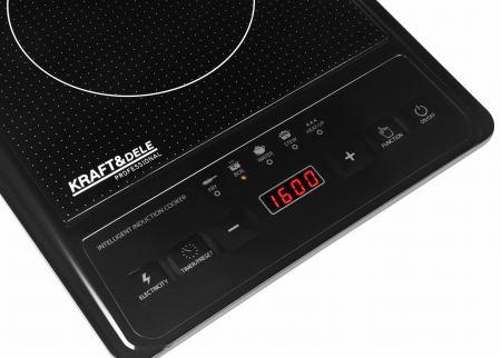 Plita inductie 2000W panou tactil timer 5 moduri gatire reglare putere compacta (KD4168) [6]