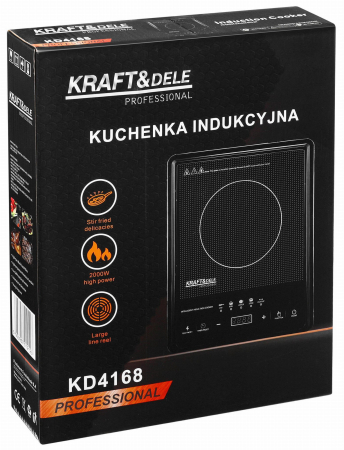 Plita inductie 2000W panou tactil timer 5 moduri gatire reglare putere compacta (KD4168) [13]