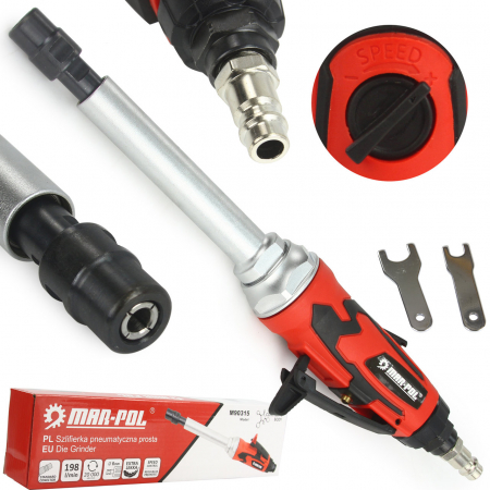 Polizoare - Polizor biax pneumatic drept lung (M90315)