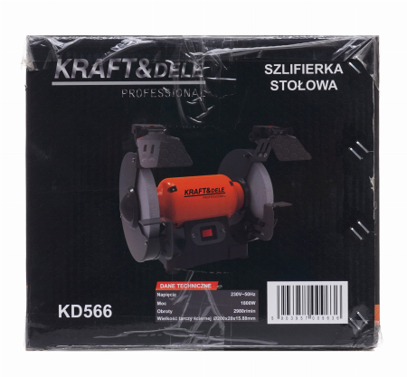 Polizor de banc 1700W 2980 rpm cu 2 pietre slefuire 200 mm (KD566) [2]