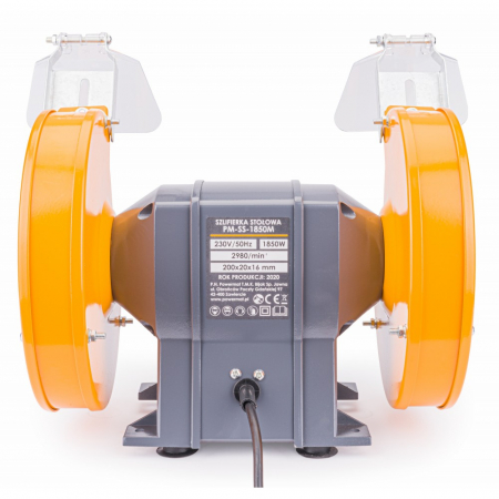 Polizor de banc 200mm 1850W, 2 discuri de piatra (PM0914) [1]