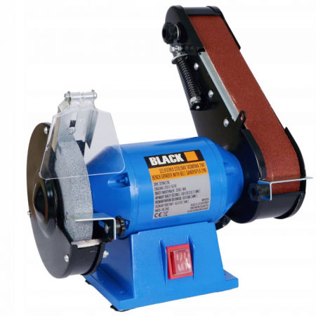 Polizor de banc 250W piatra disc 150mm si cu banda (46505) [1]