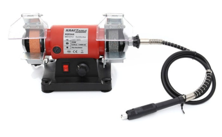 Polizor dublu pentru banc cu prelungitor flexibil 200W (KD544) [5]