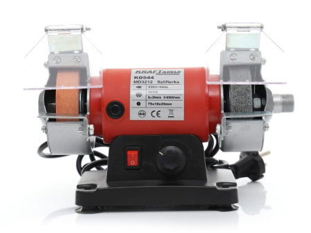 De banc - Polizor dublu pentru banc cu prelungitor flexibil 200W (KD544)