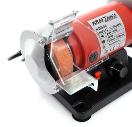 Polizor dublu pentru banc cu prelungitor flexibil 200W (KD544) [1]