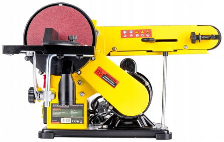 Polizor slefuitor de banc masa 650W cu curea banda disc abraziv (KD5296) [3]