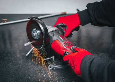 Polizor unghiular 125mm 21V 2 baterii li-ion 2000Ah 10000rpm filet M14 set 10 discuri incarcare rapida (RTSZK0140) [13]