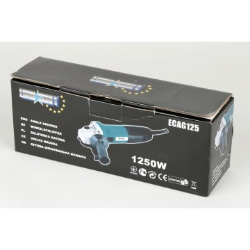 Polizor unghiular electric 1250W cu disc 125mm cu maner ergonomic si 11000 rpm (ECAG254) [9]