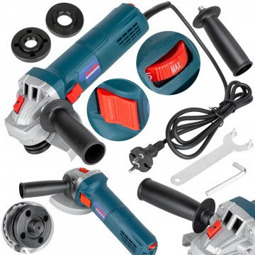 Unghiulare/drepte - Polizor unghiular electric 1400W cu disc 125 mm cu maner ergonomic si 11000 rpm (ALAG-140)
