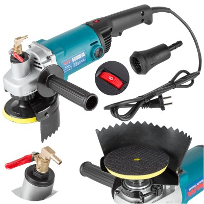 Unghiulare/drepte - Polizor unghiular electric 2400W cu disc 100mm cu 6 vieteze 8100 rpm si maner ergonomic (ALWG24)