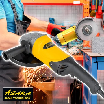 Polizor unghiular electric 2600 W cu disc 230 mm cu maner ergonomic si 6500 rpm (ASAG23A) [1]