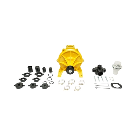Scule pentru gradinarit - Pompa apa centrifuga autoamorsanta 4kW, 2 toli, debit 30m³/h, pentru irigatii (DISVN97)